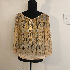 The Limited Sheer Lightweight Elegant Blouse, Sz. S.